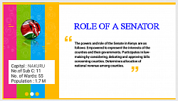 Role of Senator